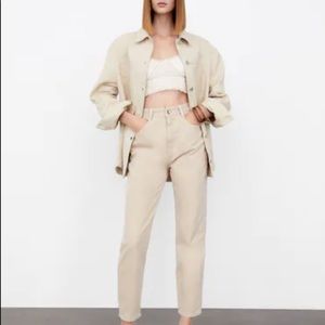 Zara mom fit jeans